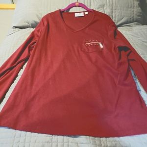 Quacker Factory Long Sleeve Shirt